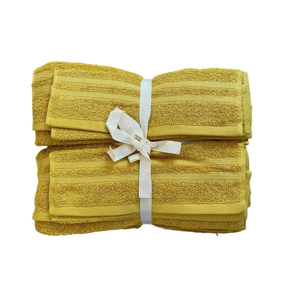 Sonoma Other - SONOMA TOWEL SET - BATH, HAND AND WASHCLOTHS SET OF 6 SAFFRON COLOR